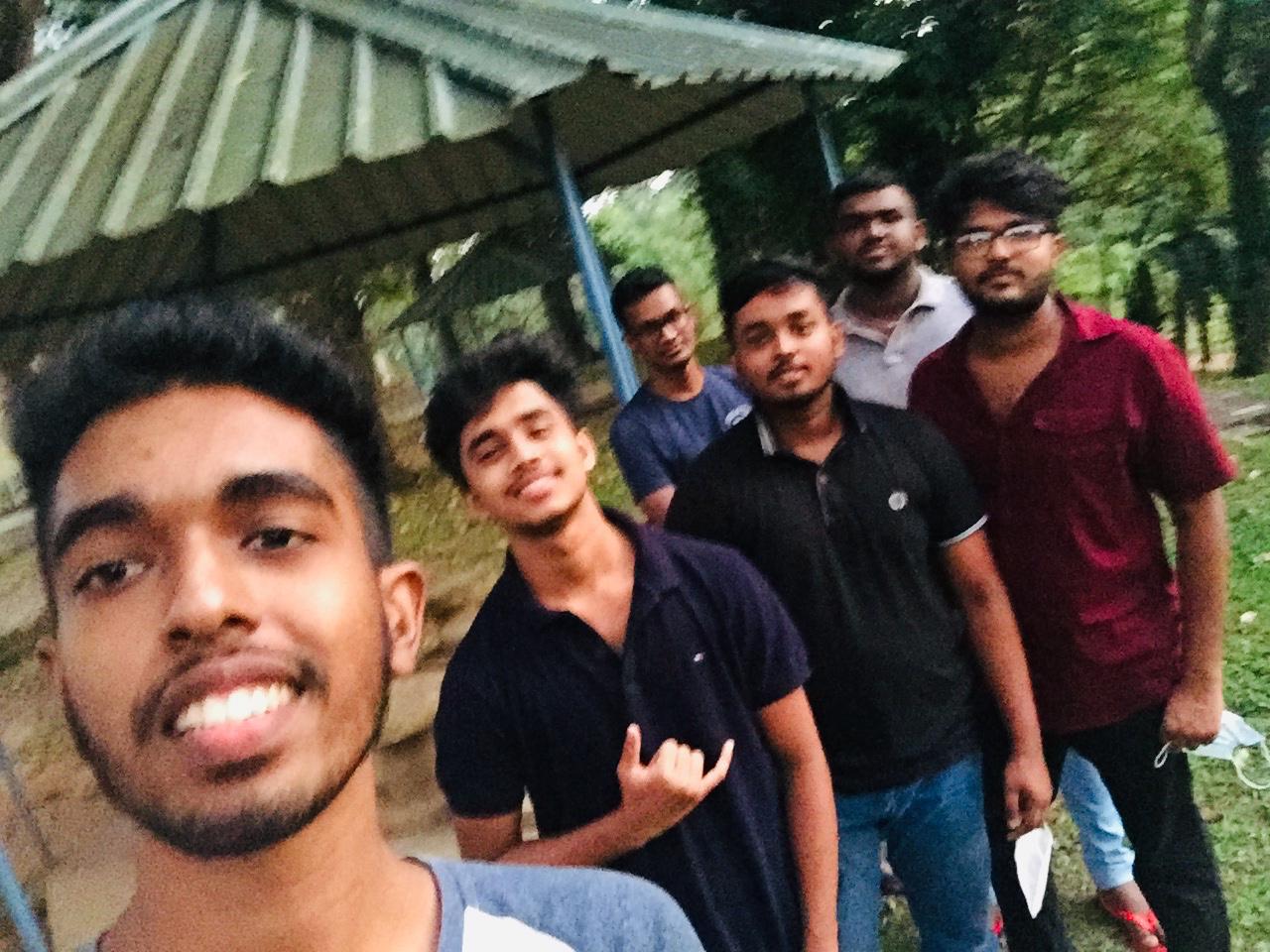 Sahan Silva First Day of University Life