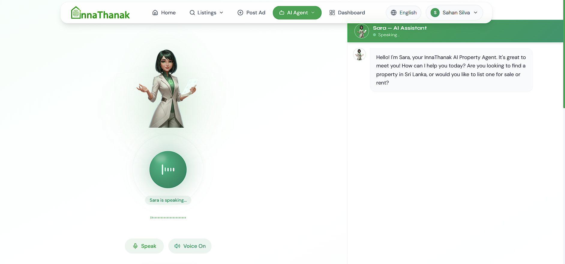 AI Agent Voice Features